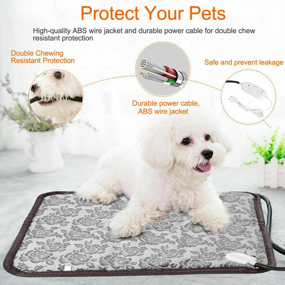 Self-Heating Thermal Dog Bed Pad | Waterproof Joint Relief for Senior & Anxious Dogs | No Electricity Needed